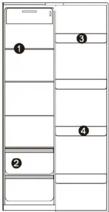Concept LA7691WH - Refrigerator - 1