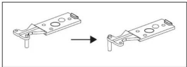 Concept LFT4560WH - CHANGING THE DOOR SWING DIRECTION - 2