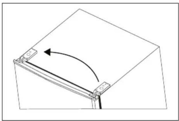 Concept LFT4560WH - CHANGING THE DOOR SWING DIRECTION - 10