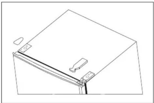 Concept LFT4560WH - CHANGING THE DOOR SWING DIRECTION - 1