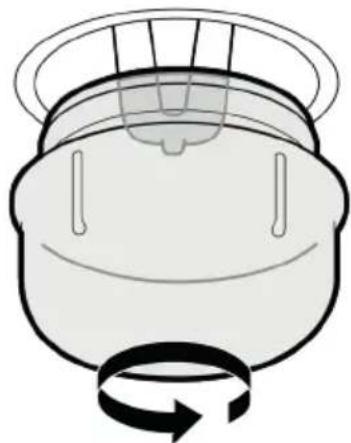 Concept SVE6550WH - Výměna žárovky - 1