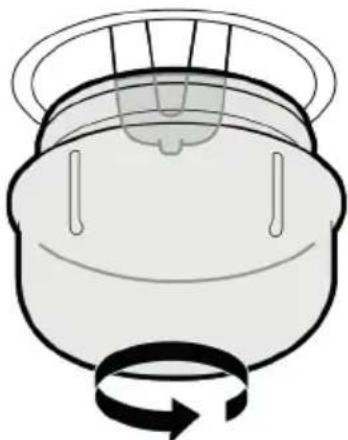 Concept SVE6550SS - Lai nomainītu spuldzīti, jārīkojas šādi: - 1