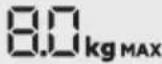 AEG T9DEC68SC - Displej - 2