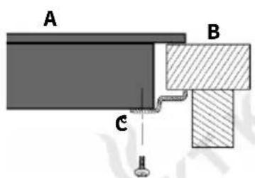 KKT Kolbe KF5900IND - Fixing the hob using the mounting brackets - 2