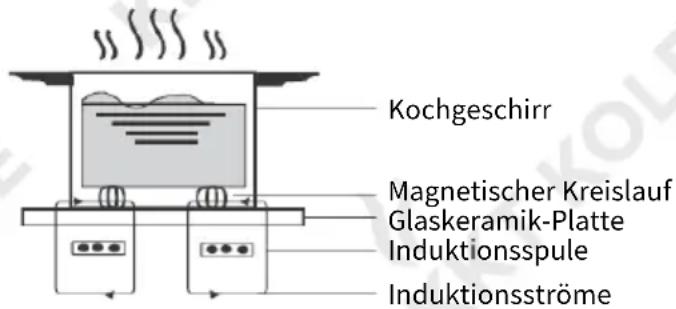 KKT Kolbe KF5900IND - Funktionsweise des Induktionskochfelds - 1