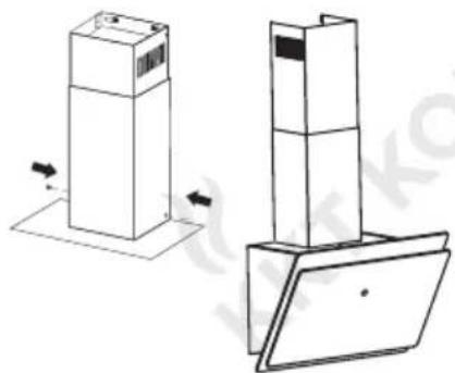 KKT Kolbe SOLO609S - Mounting the hood - 15