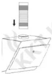 KKT Kolbe SOLO609S - Mounting the hood - 13
