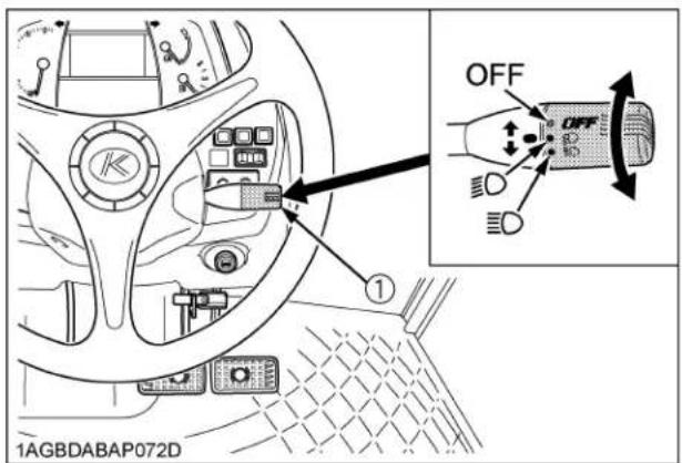 KUBOTA M5N-111HDCC12 - Light Switch - 1