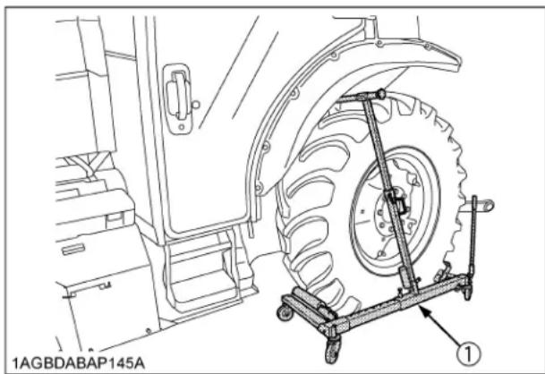 KUBOTA M5N-111HDCC12 - ■Safe Replacement of the Wheel - 1