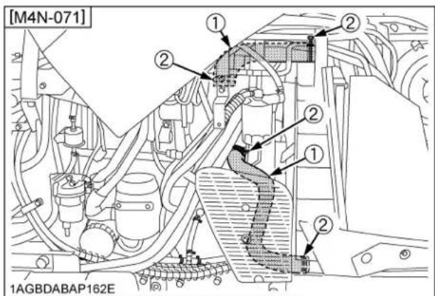 KUBOTA M5N-111HDCC12 - ■ Checking Radiator Hose and Clamp - 6