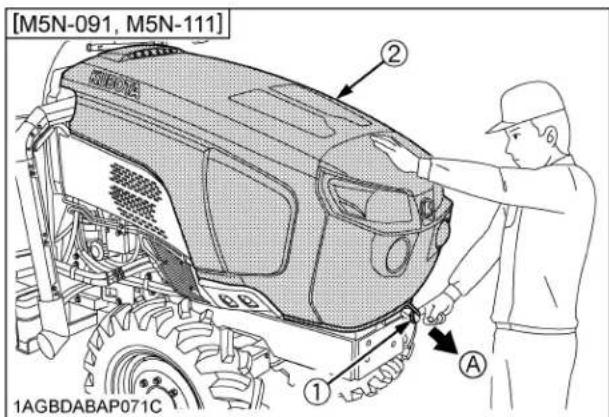 KUBOTA M5N-111HDCC12 - Hood - 2