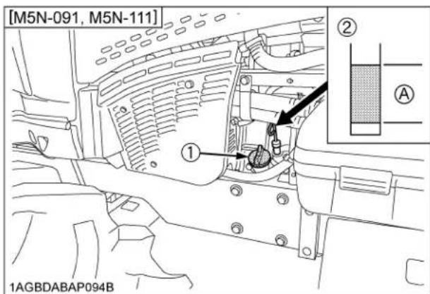 KUBOTA M5N-111HDCC12 - WARNING - 2