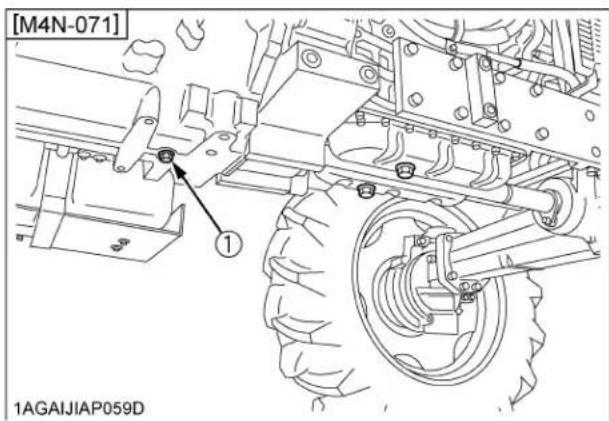 KUBOTA M5N-111HDCC12 - ■Draining Clutch Housing Water - 1