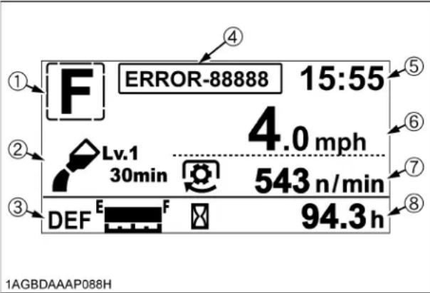 KUBOTA M5N-111HDCC12 - LCD MONITOR - 1