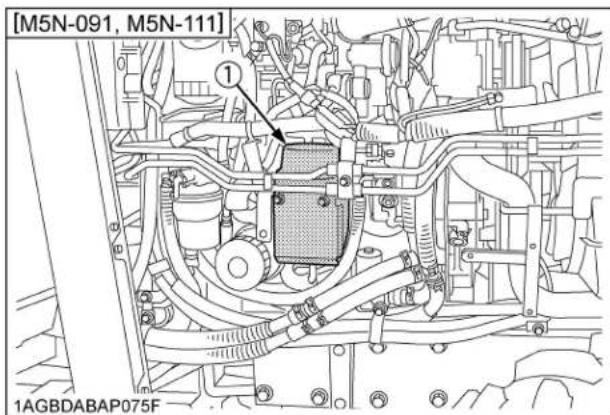 KUBOTA M5N-111HDCC12 - WARNING - 2