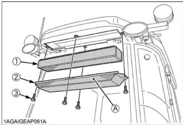 KUBOTA M5N-111HDCC12 - ■Cleaning Fresh Air Filter - 1