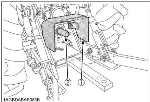 KUBOTA M5N-111HDCC12 - PARKING THE TRACTOR - 1