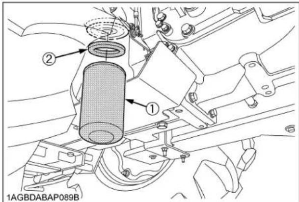 KUBOTA M5N-111HDCC12 - WARNING - 2