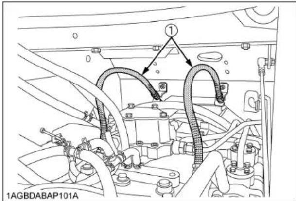 KUBOTA M5N-111HDCC12 - ■ Checking Brake Hose - 1
