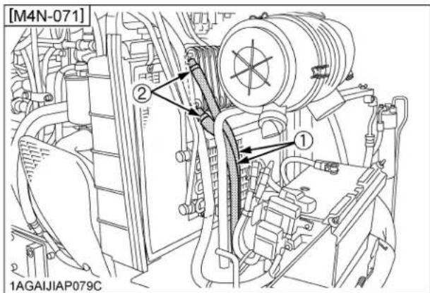 KUBOTA M5N-111HDCC12 - ■ Checking Fuel Line - 2
