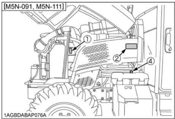 KUBOTA M5N-111HDCC12 - TO AVOID PERSONAL INJURY OR DEATH: - 3