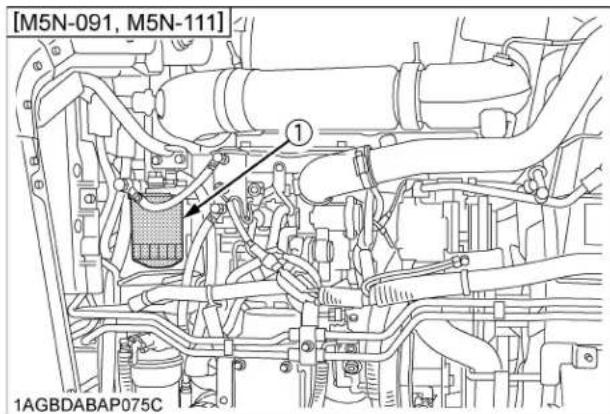 KUBOTA M5N-111HDCC12 - ■Replacing Fuel Filter - 2