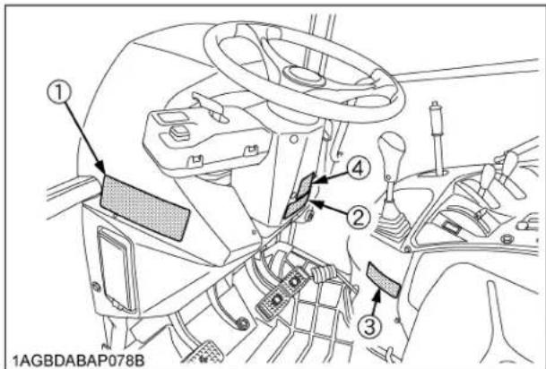 KUBOTA M5N-111HDCC12 - TO AVOID MACHINE RUNAWAY DUE TO 4WD BRAKING SYSTEM: - 1