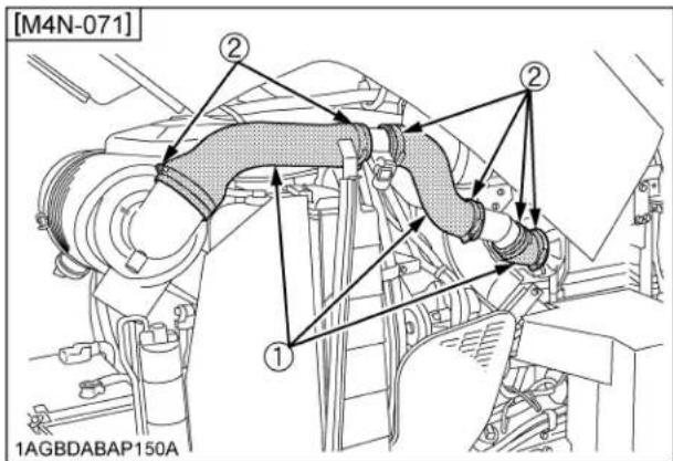 KUBOTA M5N-111HDCC12 - ■ Checking Intake Air Line - 1