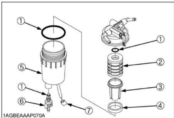 KUBOTA M5N-111HDCC12 - ■Cleaning Water Separator - 4