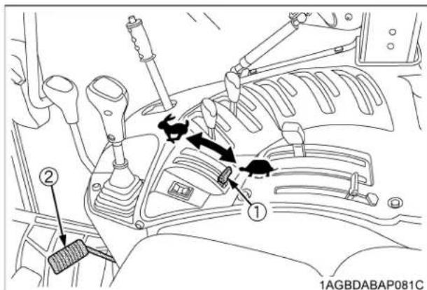 KUBOTA M5N-111HDCC12 - ■Foot Throttle - 1