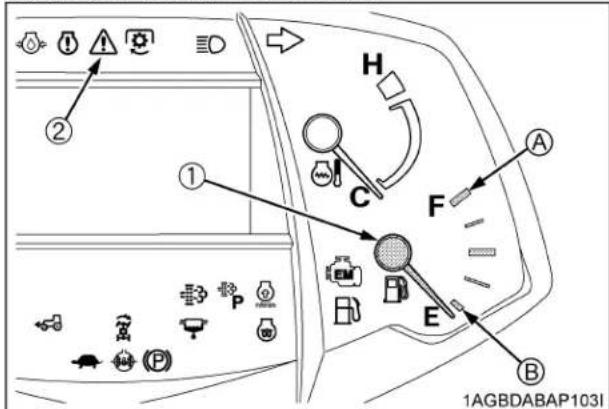 KUBOTA M5N-111HDCC12 - Fuel Gauge - 1