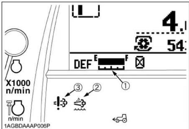 KUBOTA M5N-111HDCC12 - WARNING - 2