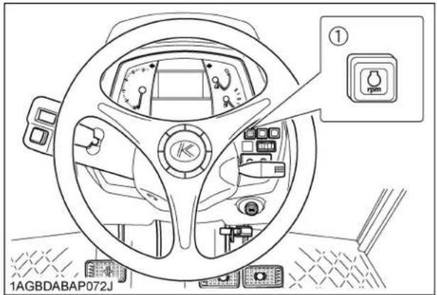 KUBOTA M5N-111HDCC12 - ◆When constant RPM management is "OFF - 1