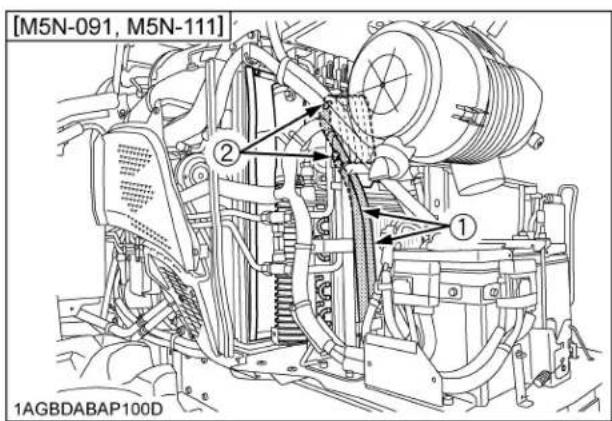 KUBOTA M5N-111HDCC12 - ■ Checking Fuel Line - 4