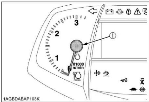 KUBOTA M5N-111HDCC12 - Tachometer - 1