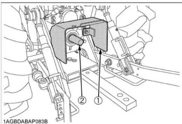 KUBOTA M5N-111HDCC12 - ■PTO Shaft Cover and Shaft Cap - 1