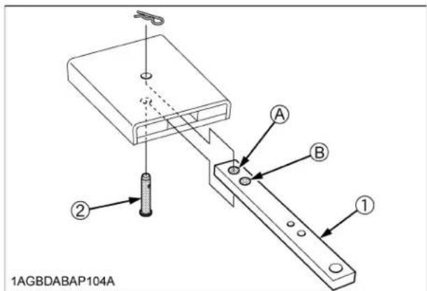 KUBOTA M5N-111HDCC12 - ■Adjusting Drawbar Length - 2