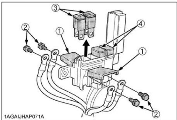 KUBOTA M5N-111HDCC12 - [Bolt fixed slow-blow fuse:] - 1