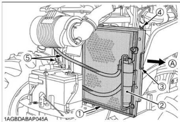 KUBOTA M5N-111HDCC12 - ◆Sliding the air conditioner condenser - 1