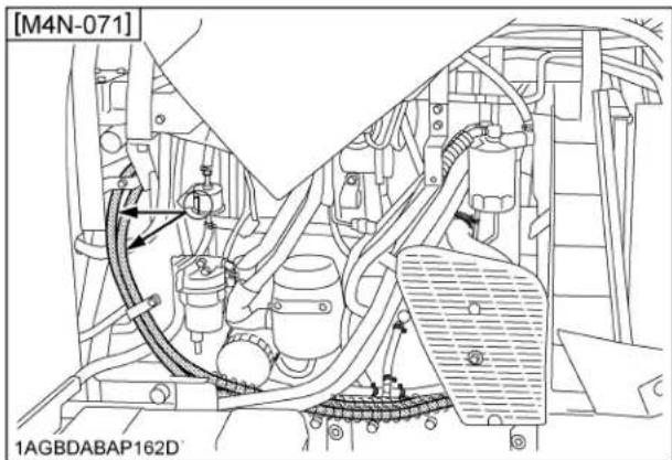 KUBOTA M5N-111HDCC12 - ■ Checking Power Steering Line - 1