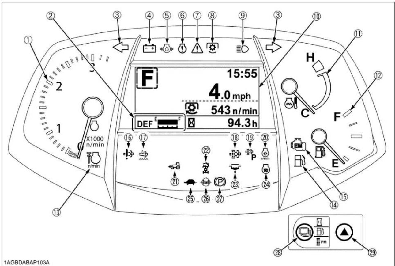 KUBOTA M5N-111HDCC12 - ILLUSTRATED CONTENTS - 1