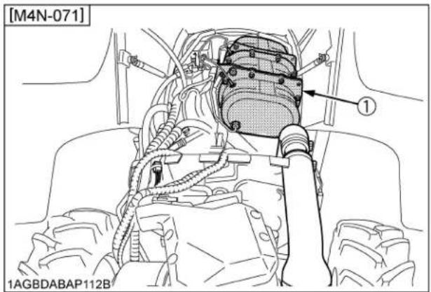 KUBOTA M5N-111HDCC12 - WARNING - 1