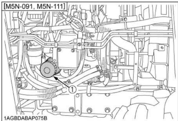 KUBOTA M5N-111HDCC12 - WARNING - 2