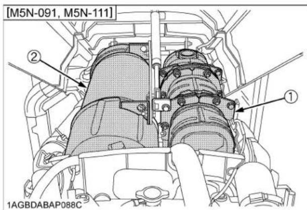 KUBOTA M5N-111HDCC12 - WARNING - 2