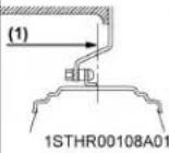 KUBOTA M7-172P-KVT - Adjusting rear wheels with flange type axle - 5