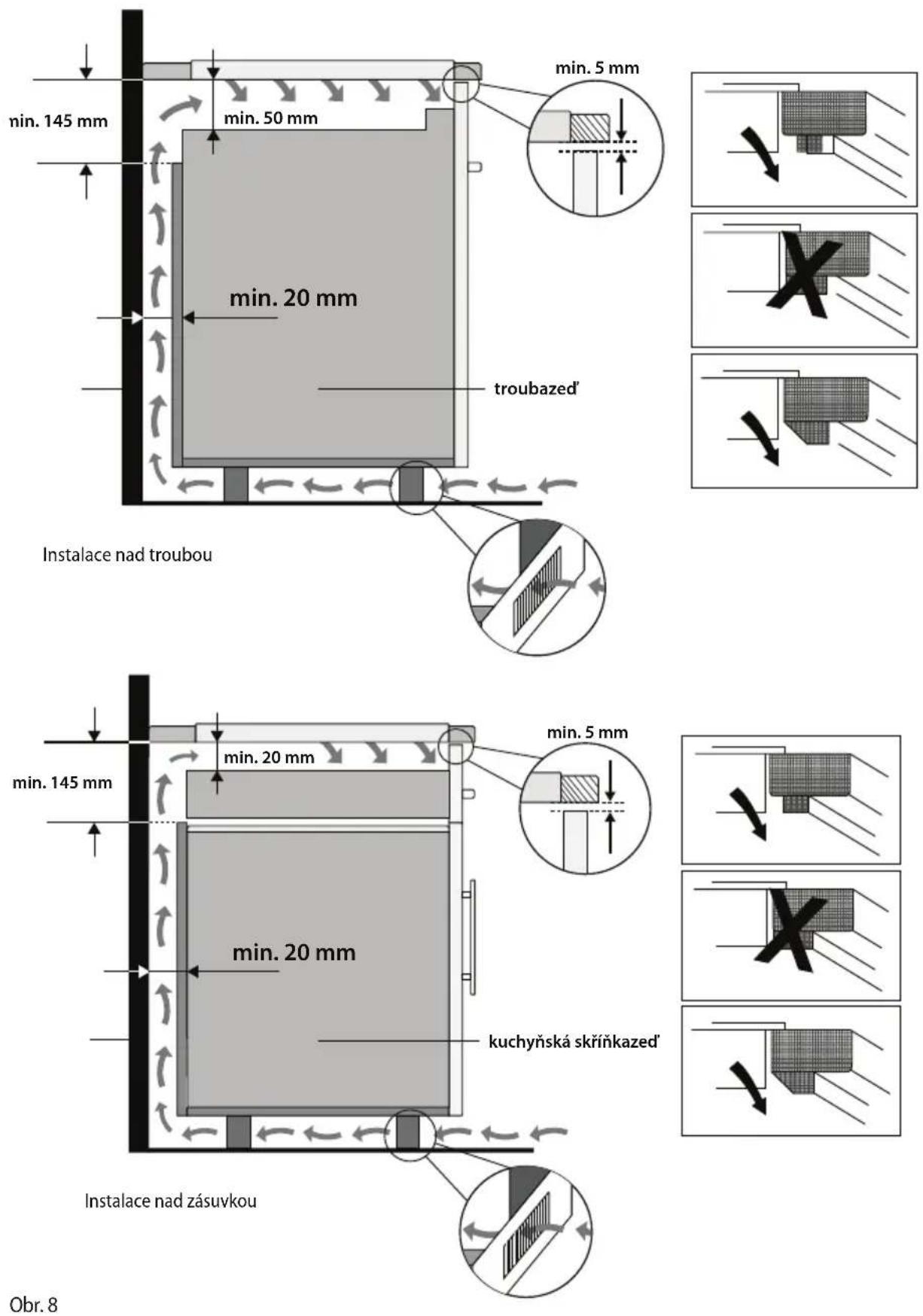 Concept IDV4560BF - INSTALACE SPOTŘEBIČE - 1