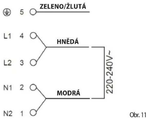 Concept IDV4460 - Zapojení svorkovnice spotřebiče - 1