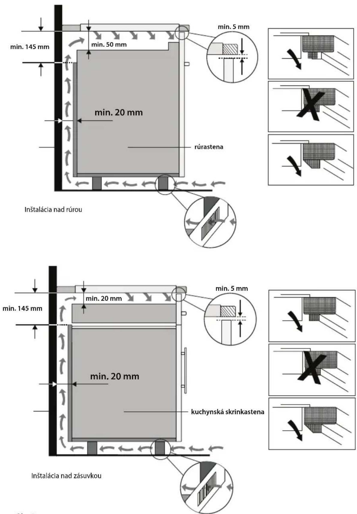 Concept IDV4260WH - Pri inštalácii prístroja dodržujte nasledovný postup: - 1