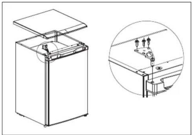 Concept MZ3555WH - DOOR OPENING DIRECTION CHANGE - 3