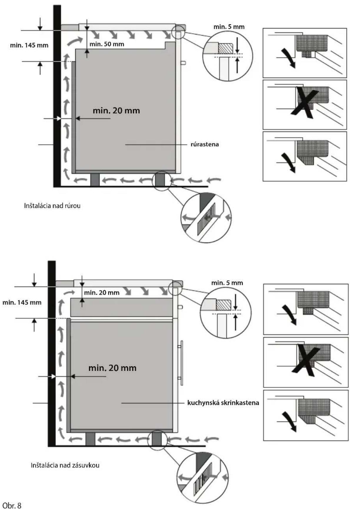 Concept IDV4430 - Pri inštalácii prístroja dodržujte nasledovný postup: - 1